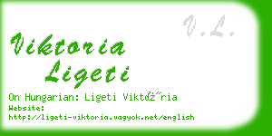 viktoria ligeti business card